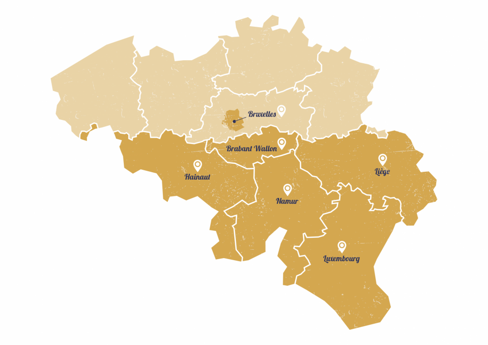 Carte des points de vente